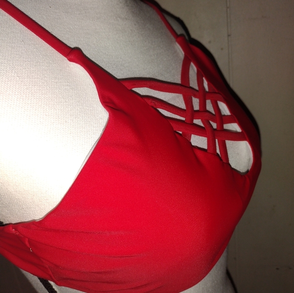 All Sexy RED Top & Red Zip Jacket❤️🆕 - Picture 5 of 11